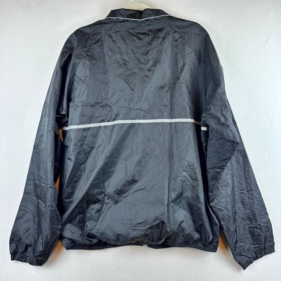 Vintage Sports Illustrated Windbreaker Men XL Zip Bomber Sporty Active Retro Y2K - Picture 9 of 11